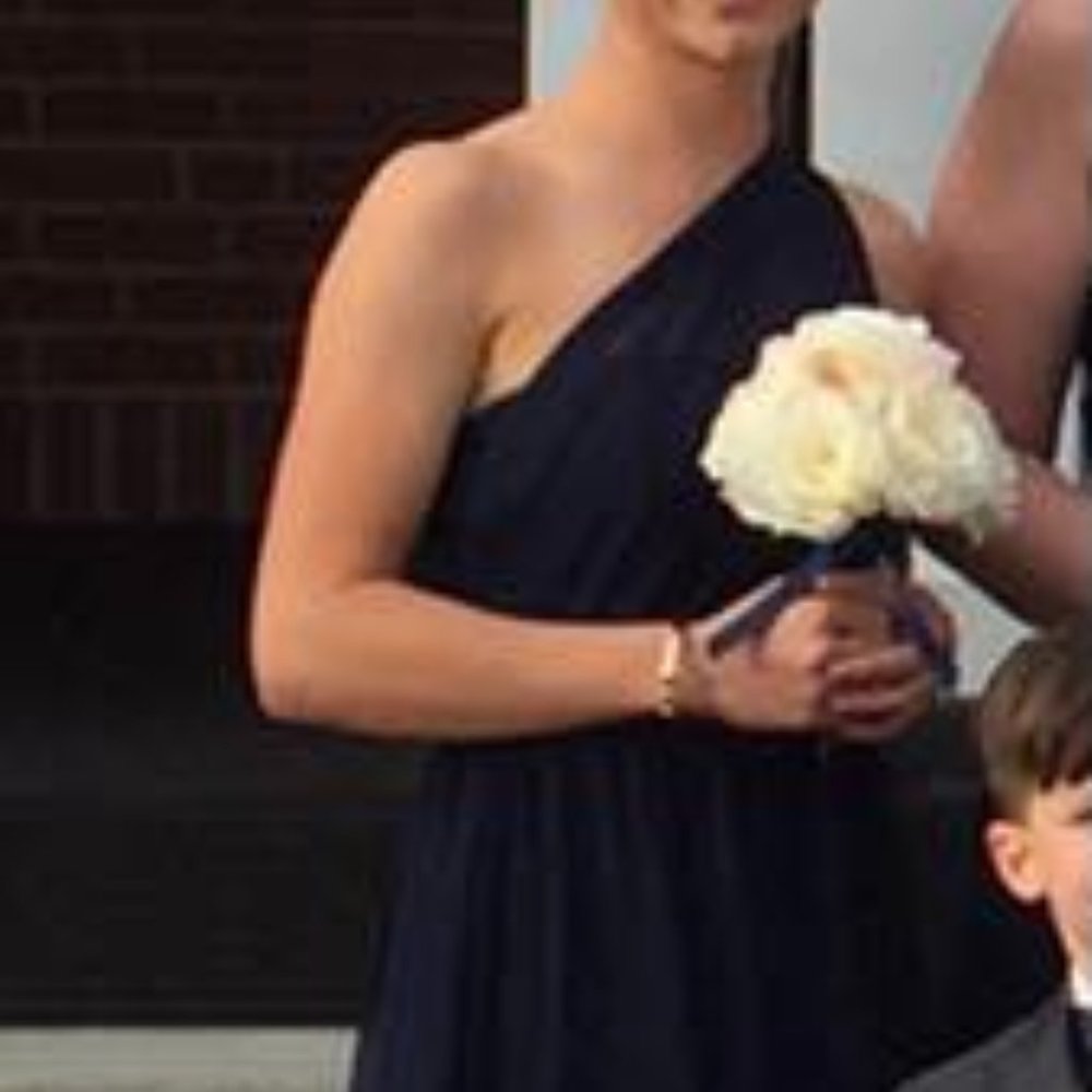 Navy Bridesmaid Dress- Davids Bridal